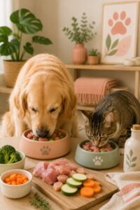 Descubriendo los Beneficios de una Dieta Natural para Perros y Gatos