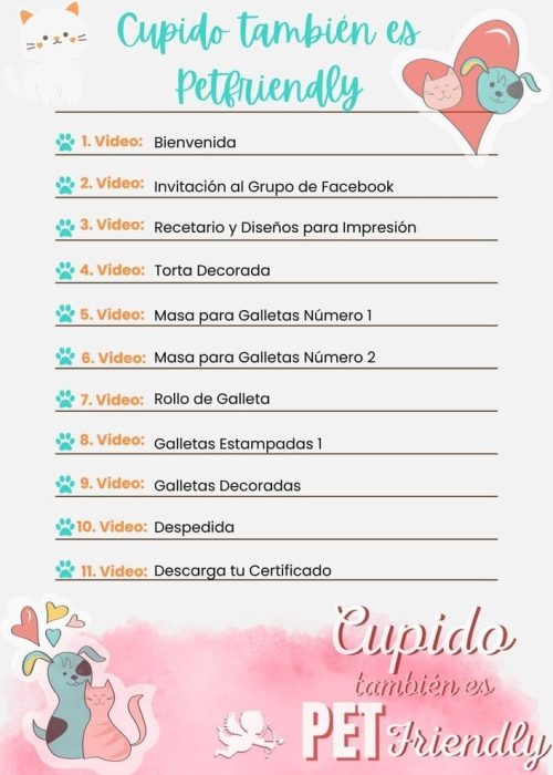 Programa Cupido también es Petfriendly