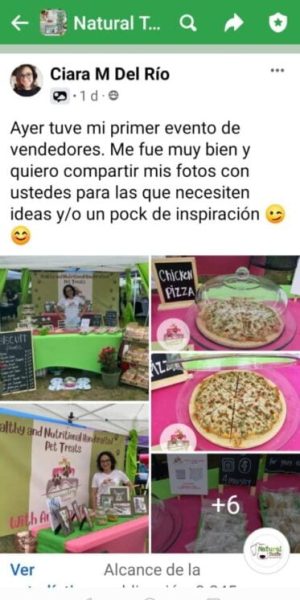 Testimonio de alumna satisfecha con el curso de repostería para mascotas