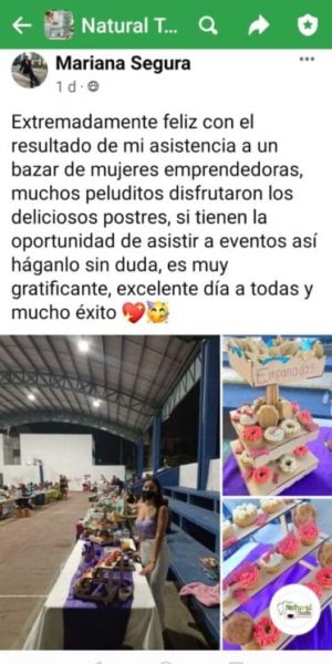 Testimonio de alumna satisfecha con el curso de repostería para mascotas