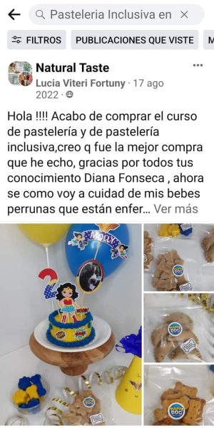 Testimonios Pastelería Inclusiva 6 Curso Pastelería Inclusiva